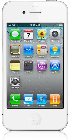 Смартфон APPLE iPhone 4 8GB White - Дивногорск