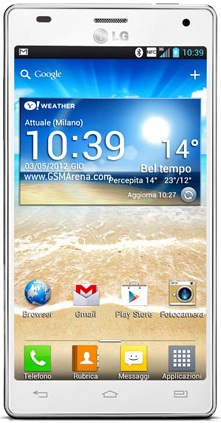 Смартфон LG Optimus 4X HD P880 White - Дивногорск